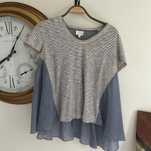 Anthropologie  Chambray Top